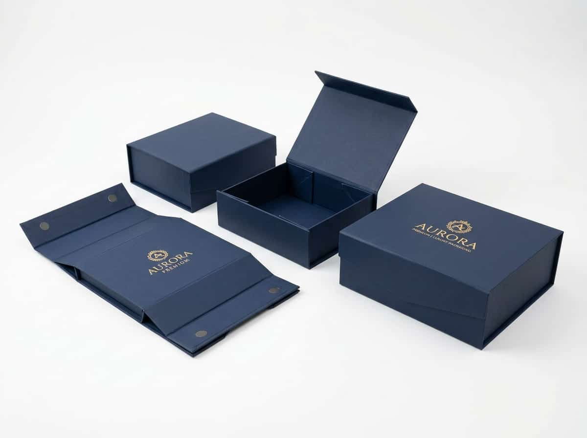 Collapsible rigid boxes product