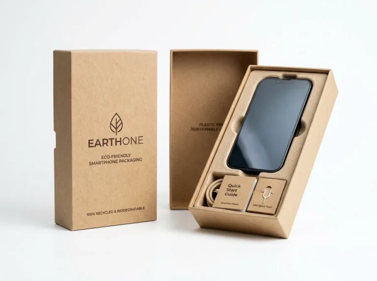 Eco-Friendly Kraft Phone Box sample 2