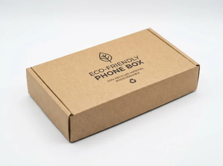 Eco-Friendly Kraft Phone Box sample