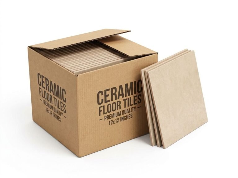 Floor tiles packaging corrugated boxes
