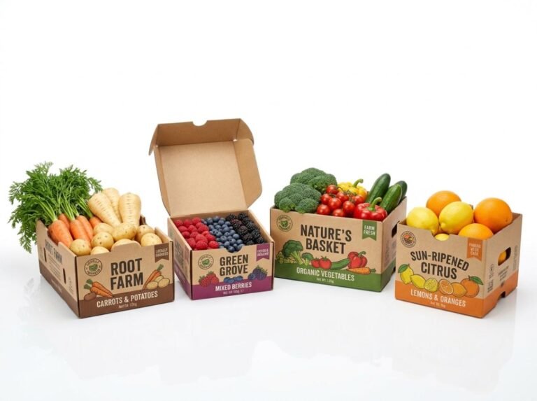 Fruit & Vegetable corrugated Cartons​ boxes