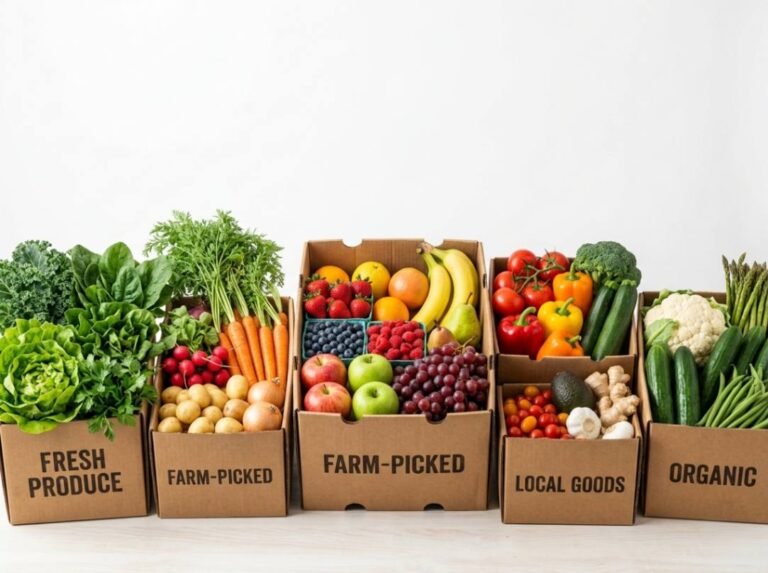 Fruit & Vegetable corrugated Cartons​ boxes sample