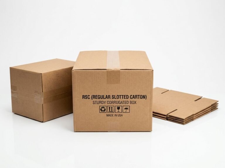 Regular Slotted Carton boxes sample